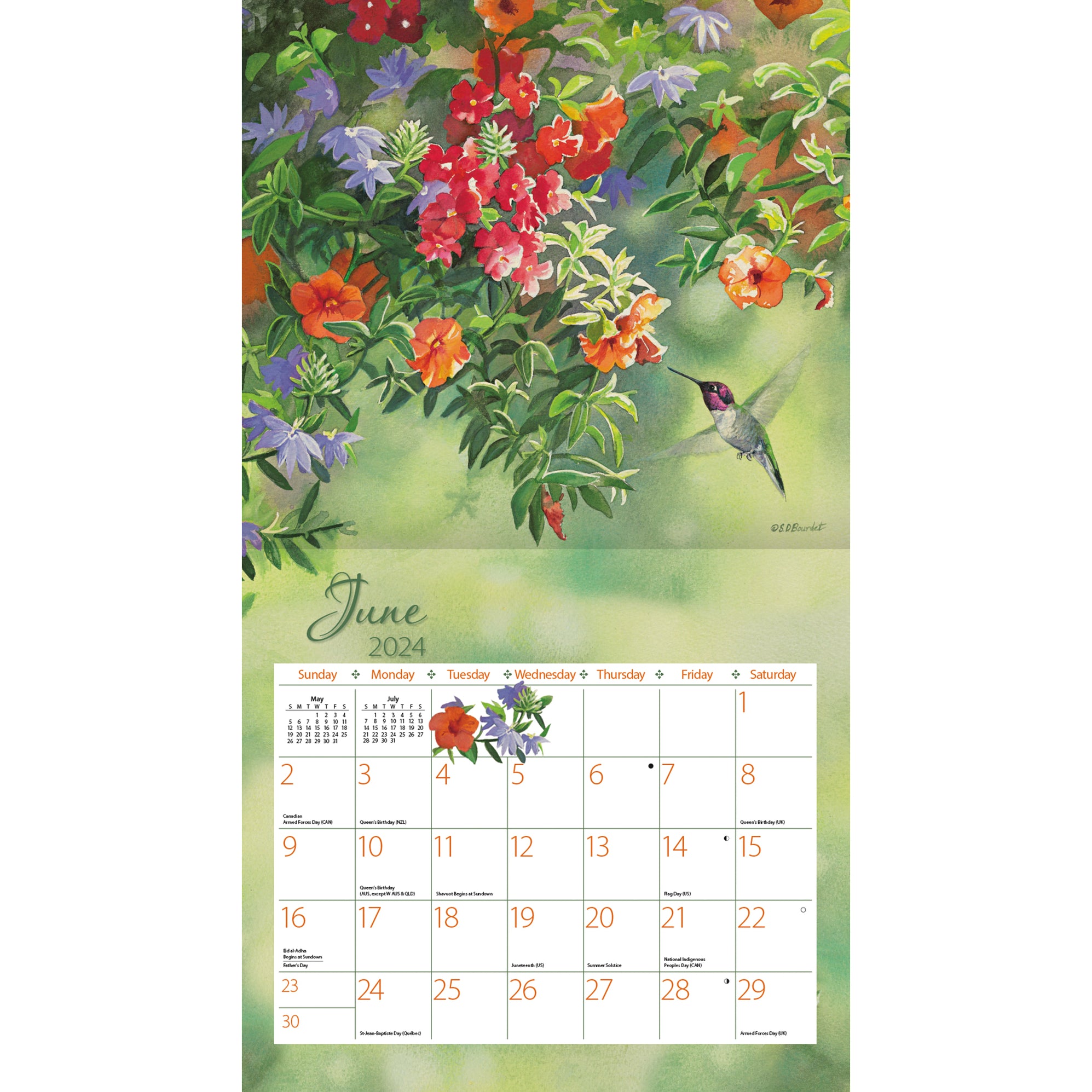 2024 Hummingbirds Wall Calendar โ Calendar Club 2024 Hummingbirds Wall Calendar โ Calendar Club