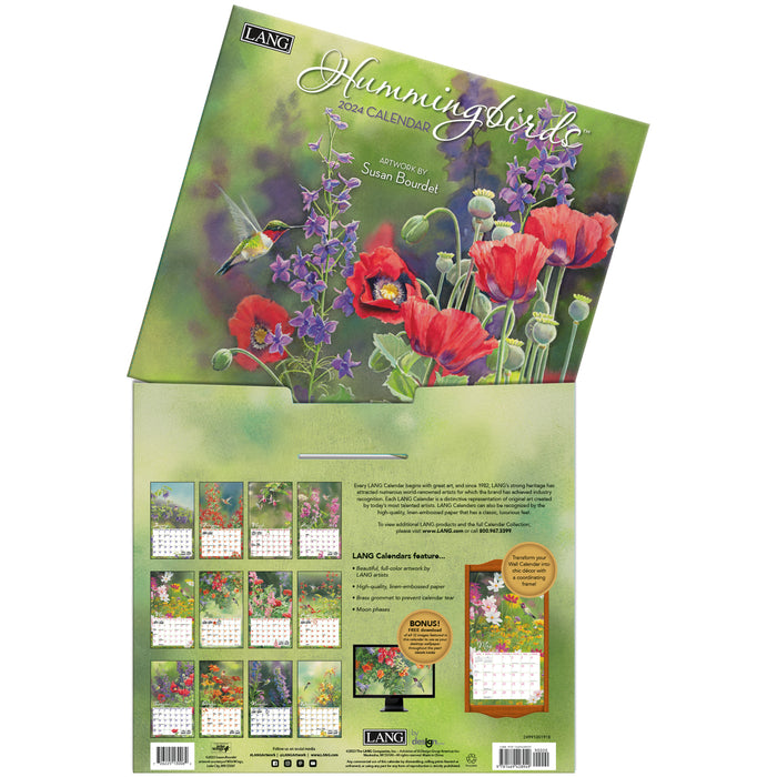 2024 Hummingbirds Wall Calendar โ Calendar Club 2024 Hummingbirds Wall Calendar โ Calendar Club