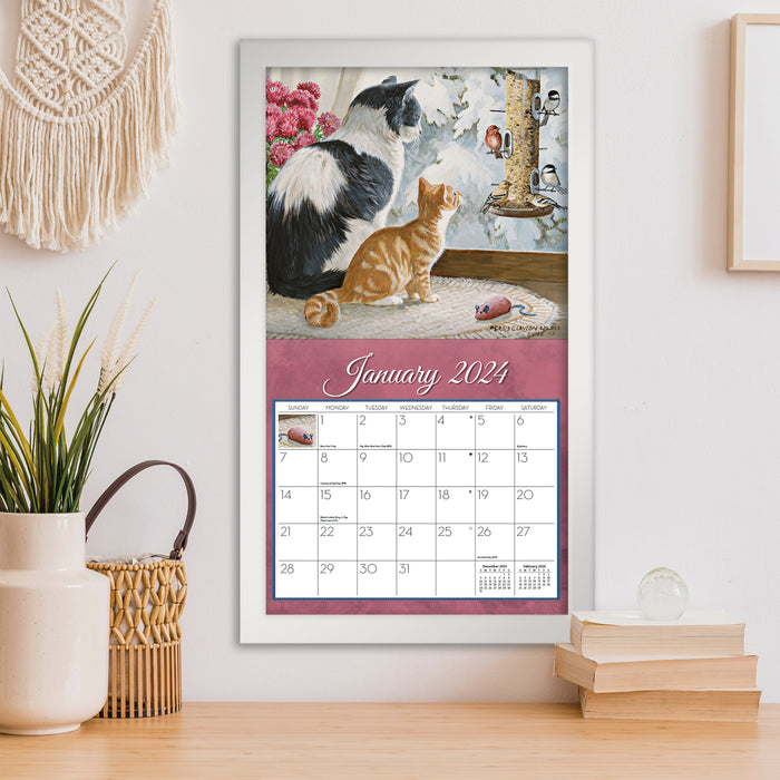 2024 Love Of Cats Wall Calendar