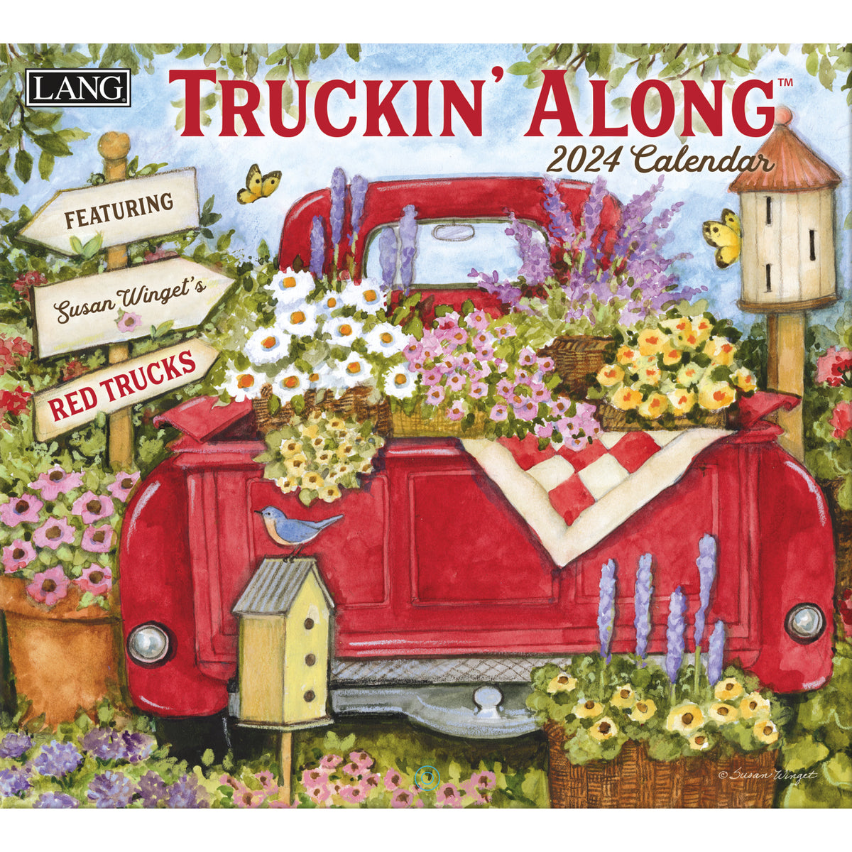 2024 Truckin' Along Wall Calendar — Calendar Club