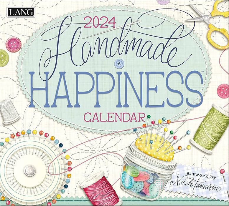2024 Handmade Happiness Wall Calendar
