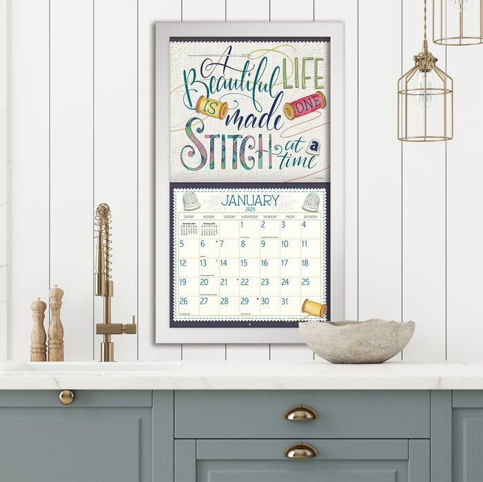 Calendar Club | 2025 Handmade Happiness Large Wall Calendar calendar-club-2025-handmade-happiness-large-wall-calendar