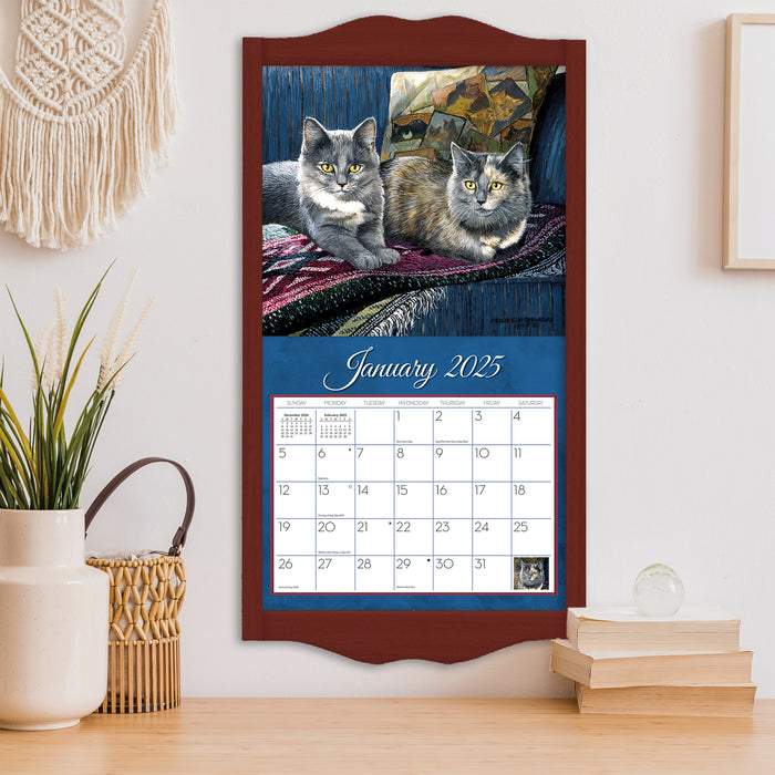 2025 Love Of Cats Large Wall Calendar