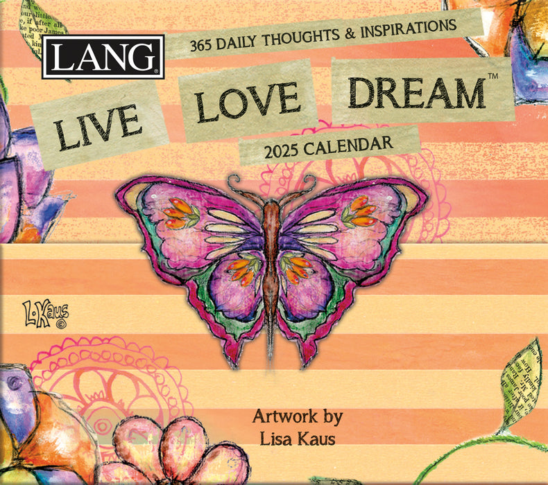 2025 Live Love Dream Mini Page-A-Day Calendar