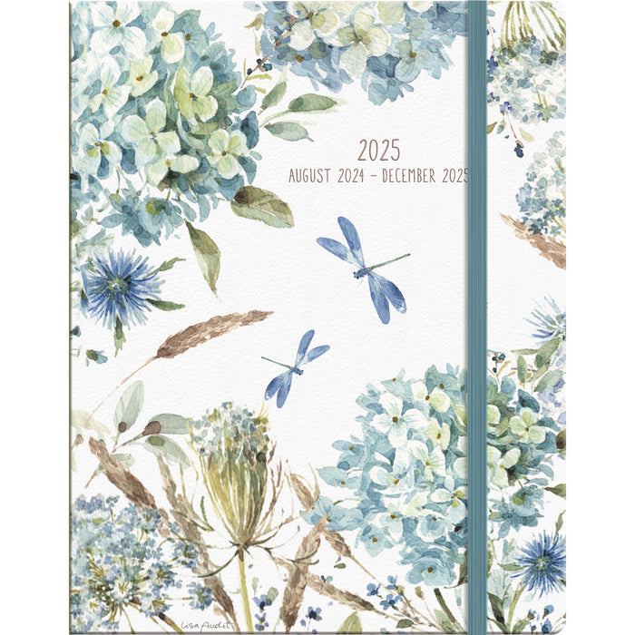 2025 Watercolor Wonder Monthly Pocket Diary by  Wells St By Lang from Calendar Club