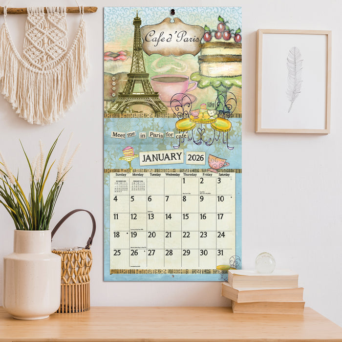 Embrace the Day 2026 Square Wall Calendar
