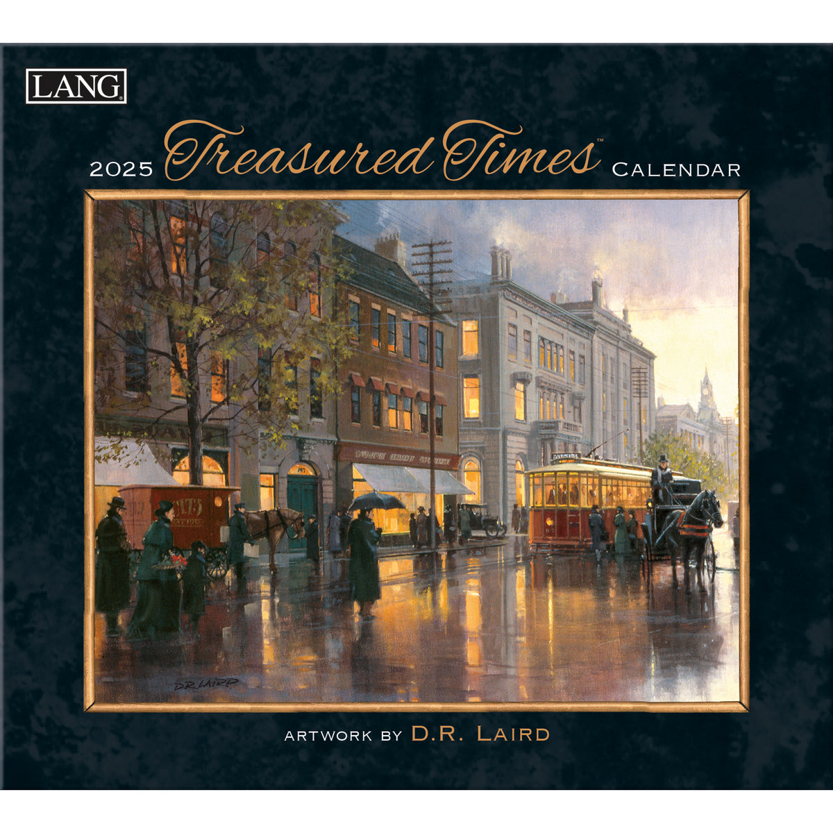 Calendar Club 2025 Treasured Times Large Wall Calendar