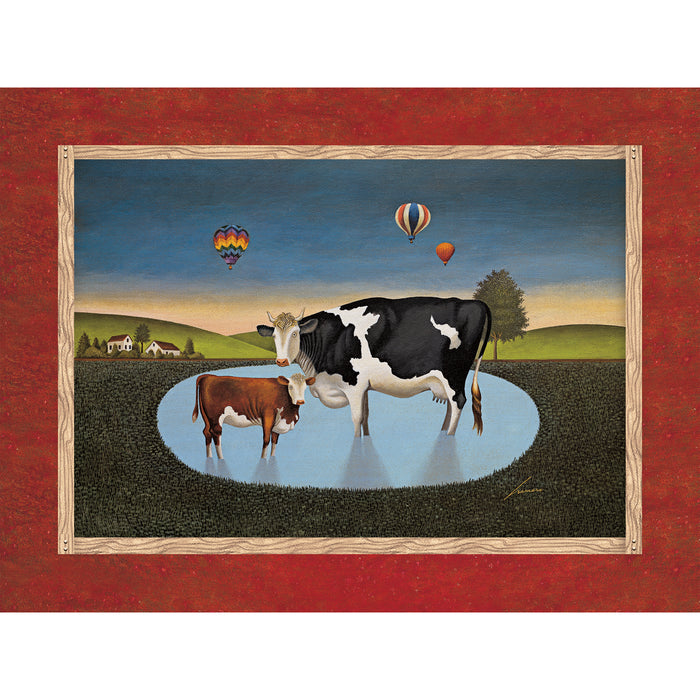 2025 Cows Cows Cows Large Wall Calendar
