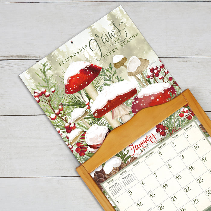 Abundant Friendship 2026 Large Wall Calendar