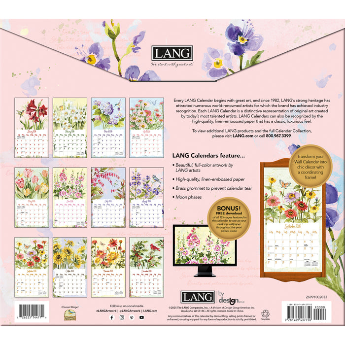 Eden 2026 Large Wall Calendar (Online Exclusive)