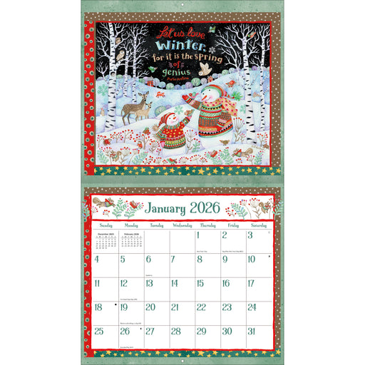 Simple Inspirations 2026 Large Wall Calendar