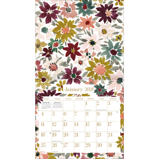 Wild At Heart 2026 Large Wall Calendar