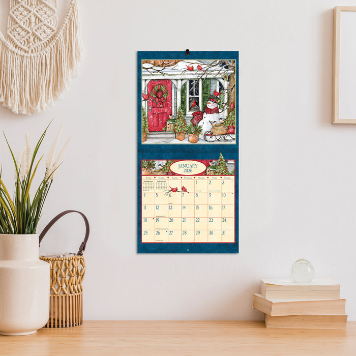 Heart & Home 2026 Mini Wall Calendar