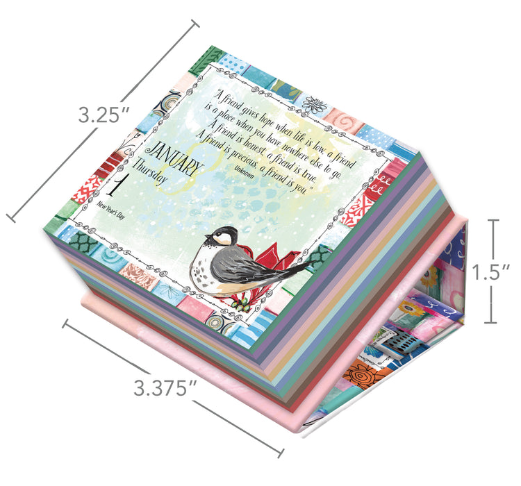 For A Dear Friend 2026 Mini Page-A-Day Calendar