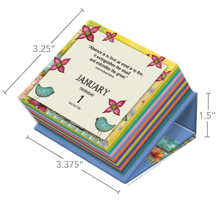 Live Love Dream 2026 Mini Page-A-Day Calendar