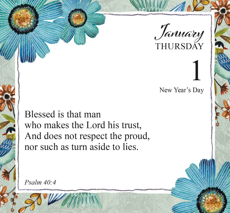 Psalms 2026 Mini Page-A-Day Calendar