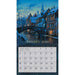Around The World with Bonus Print 2026 Large Wall Calendar