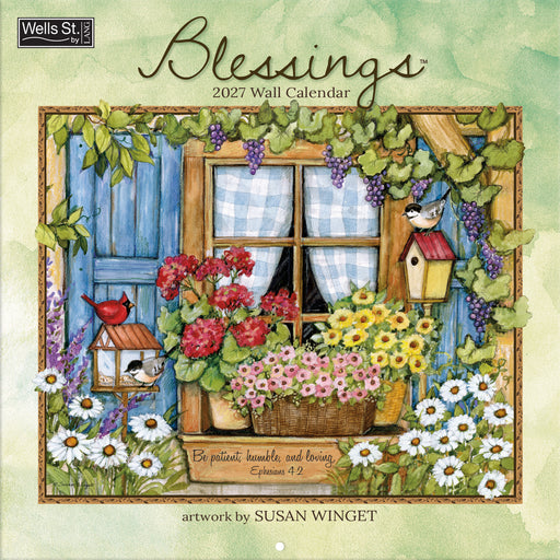 Blessings 2027 Square Wall Calendar