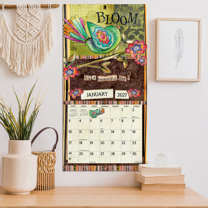 Embrace the Day 2027 Square Wall Calendar