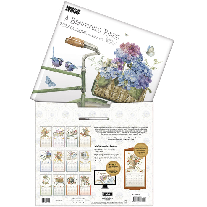 A Beautiful Ride 2027 Large Wall Calendar