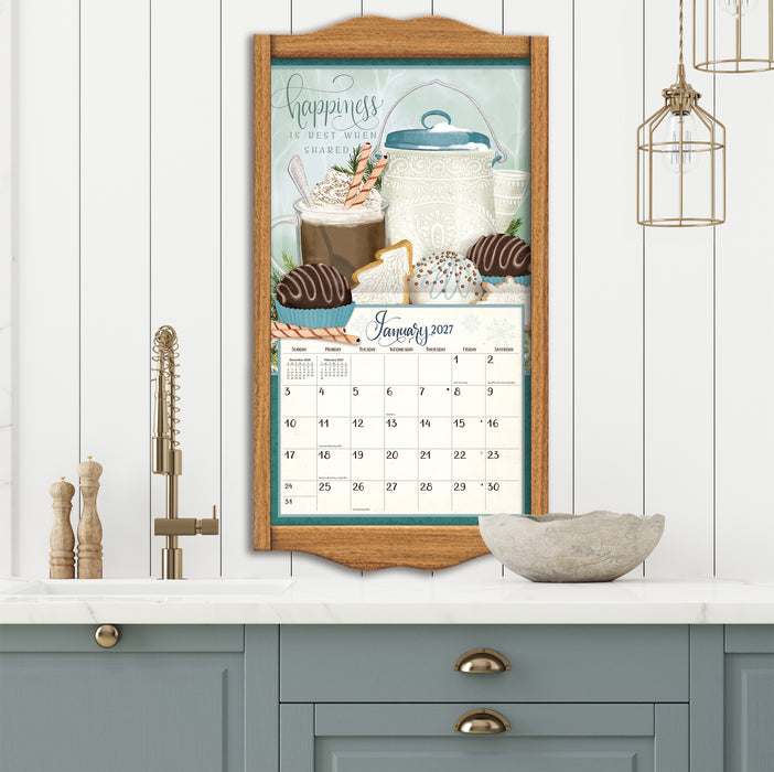 Abundant Friendship 2027 Large Wall Calendar
