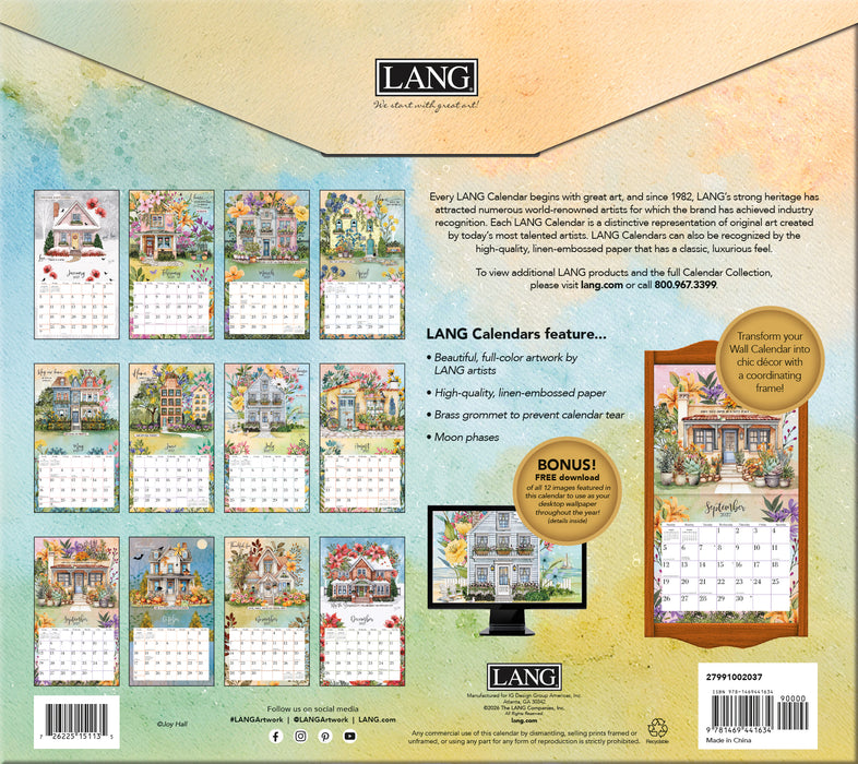 Bless This Home 2027 Large Wall Calendar