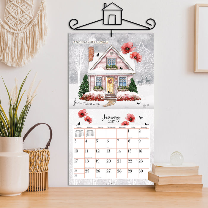 Bless This Home 2027 Large Wall Calendar