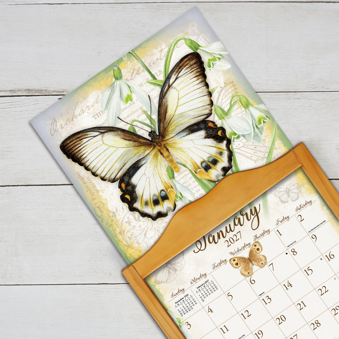 Butterflies 2027 Large Wall Calendar