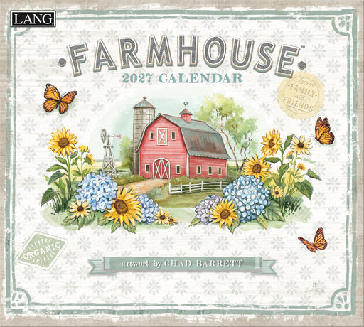Farmhouse 2027 Large Wall Calendar (Online Exclusive)