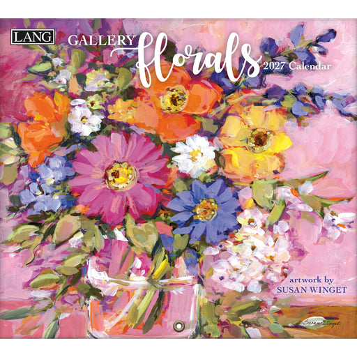 Gallery Florals 2027 Large Wall Calendar