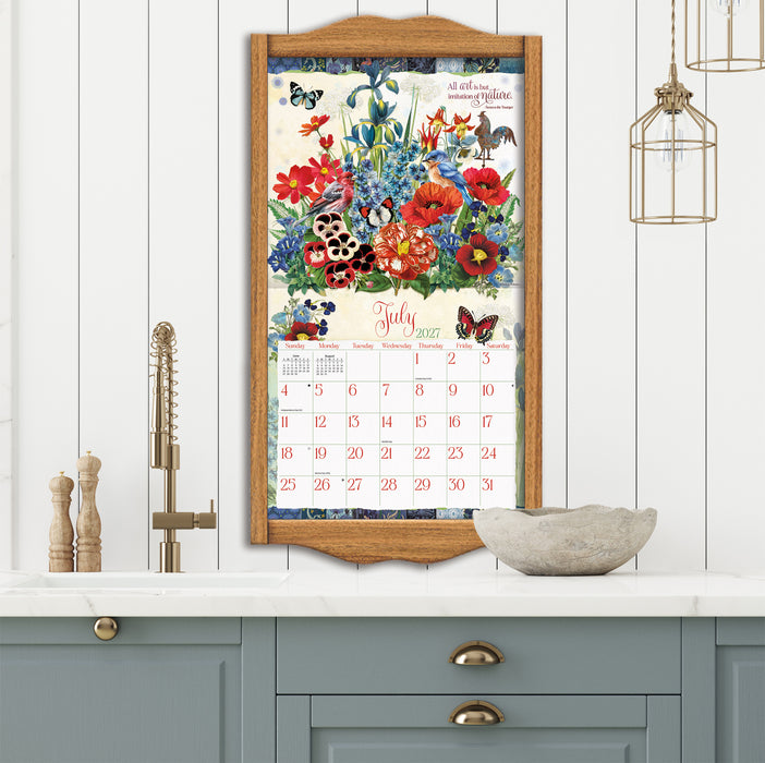 Garden Botanicals 2027 Large Wall Calendar