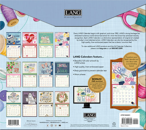 Handmade Happiness 2027 Large Wall Calendar (Online Exclusive)
