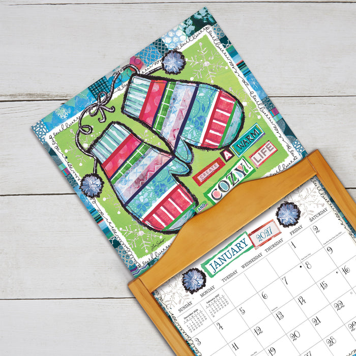Happy Life 2027 Large Wall Calendar (Online Exclusive)
