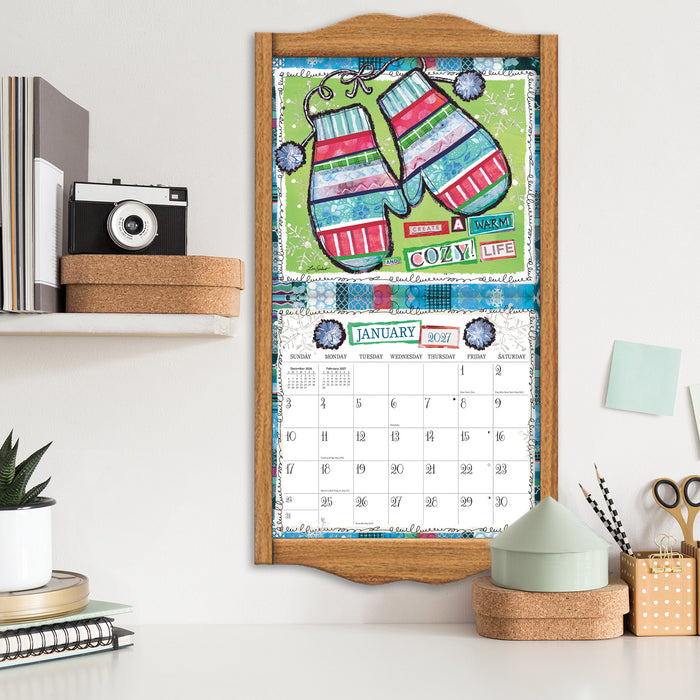 Happy Life 2027 Large Wall Calendar (Online Exclusive)