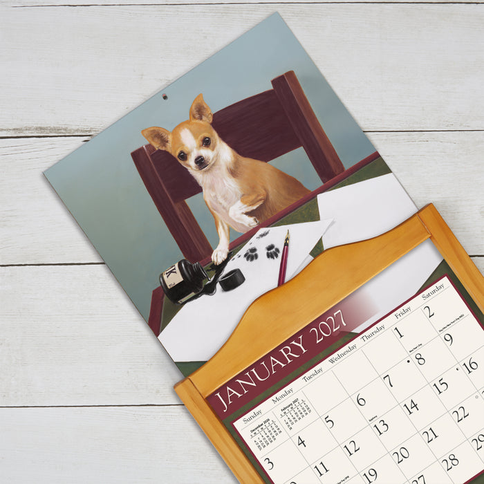 Love Of Dogs 2027 Large Wall Calendar