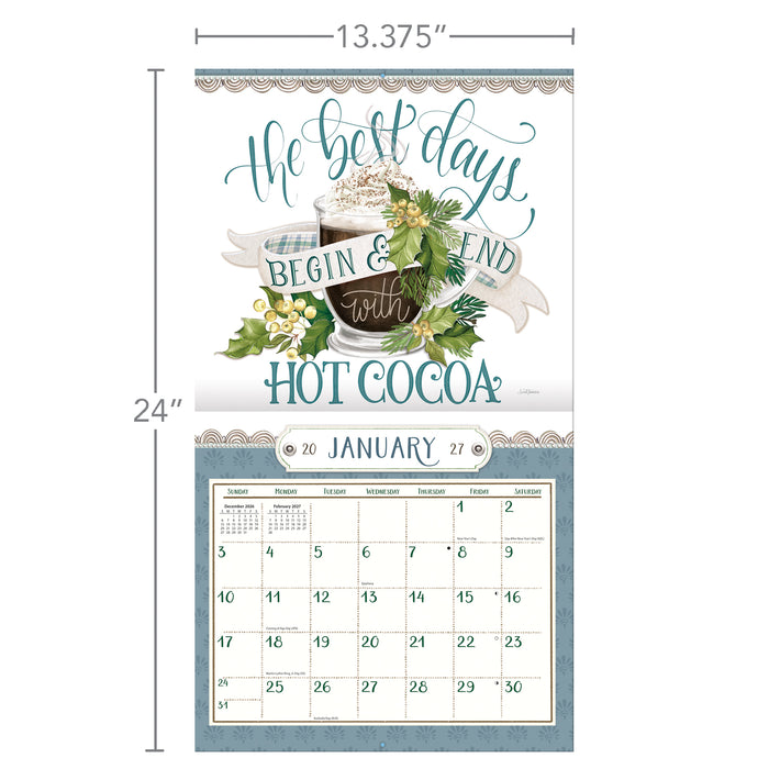 Love To Cook 2027 Large Wall Calendar (Online Exclusive)