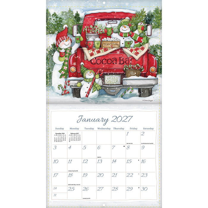 Truckin Along 2027 Large Wall Calendar (Online Exclusive)