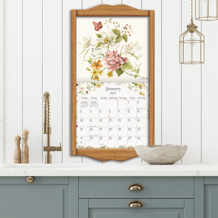 Watercolor Seasons 2027 Large Wall Calendar