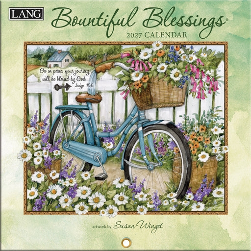 Bountiful Blessings 2027 Mini Wall Calendar