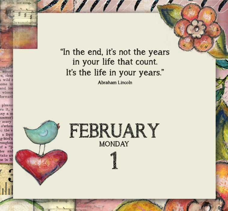 Live Love Dream 2027 Mini Page-A-Day Calendar