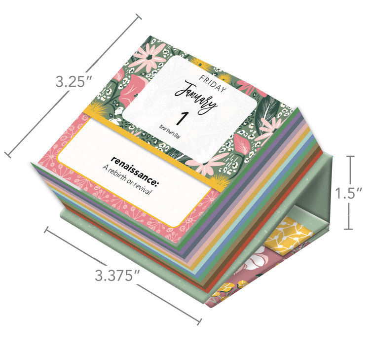 Positive Vibes 2027 Mini Page-A-Day Calendar