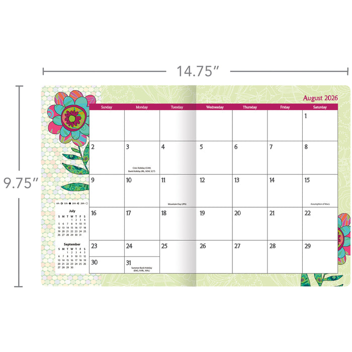 Ladybird 2027 Monthly Diary