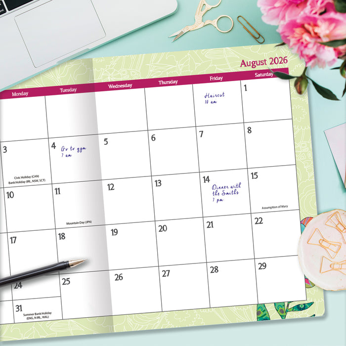 Ladybird 2027 Monthly Diary