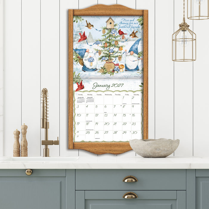 Gnome Sweet Gnome Special Edition 2027 Large Wall Calendar