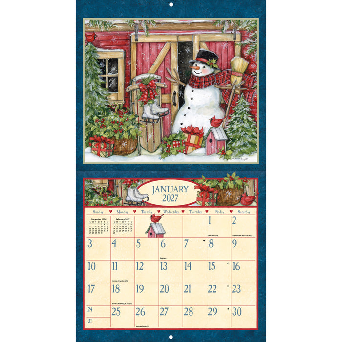 Heart & Home Special Edition 2027 Large Wall Calendar