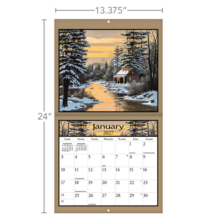 Lure Of The Outdoors Special Edition 2027 Large Wall Calendar (Online Exclusive)