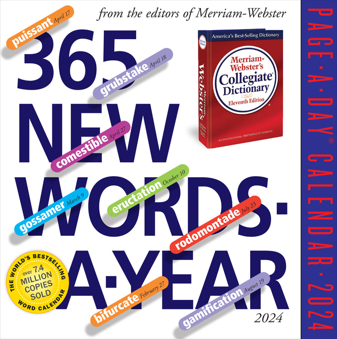 2024 365 New Words-A-Year Page-A-Day