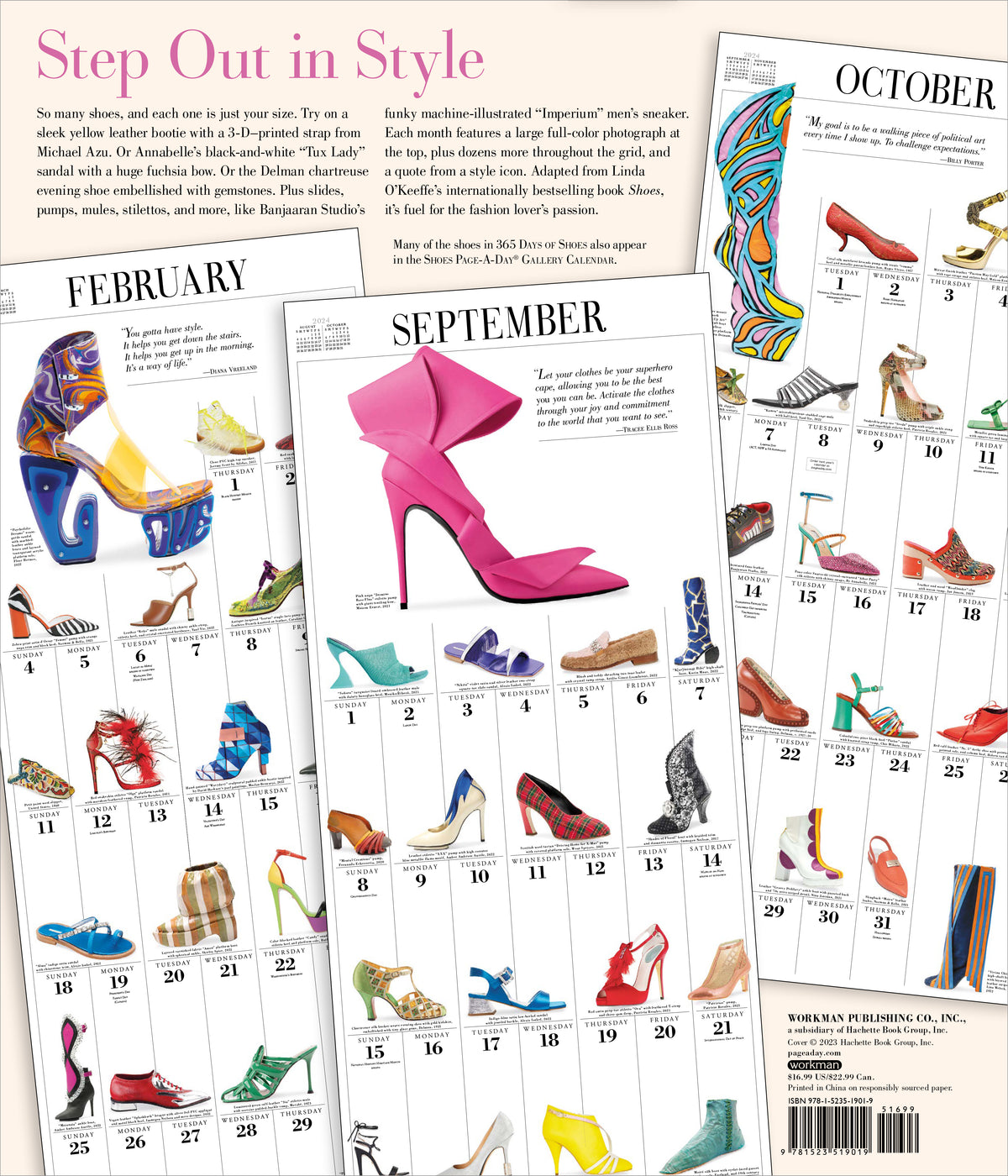 2024 365 Days of Shoes Wall Calendar — Calendar Club