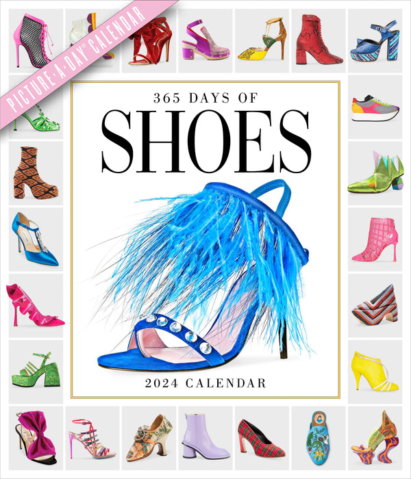 2024 365 Days of Shoes Wall Calendar