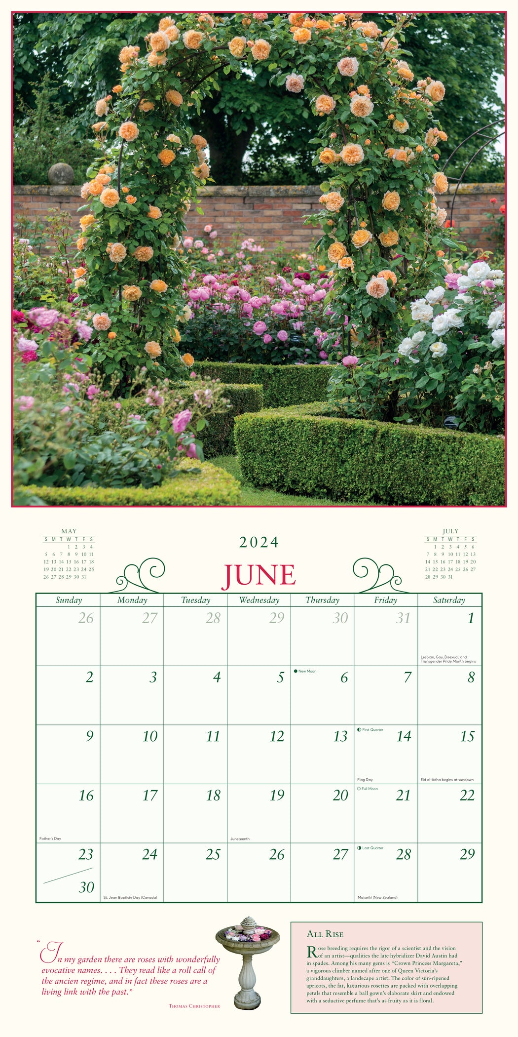 2024 Secret Garden Wall Calendar — Calendar Club
